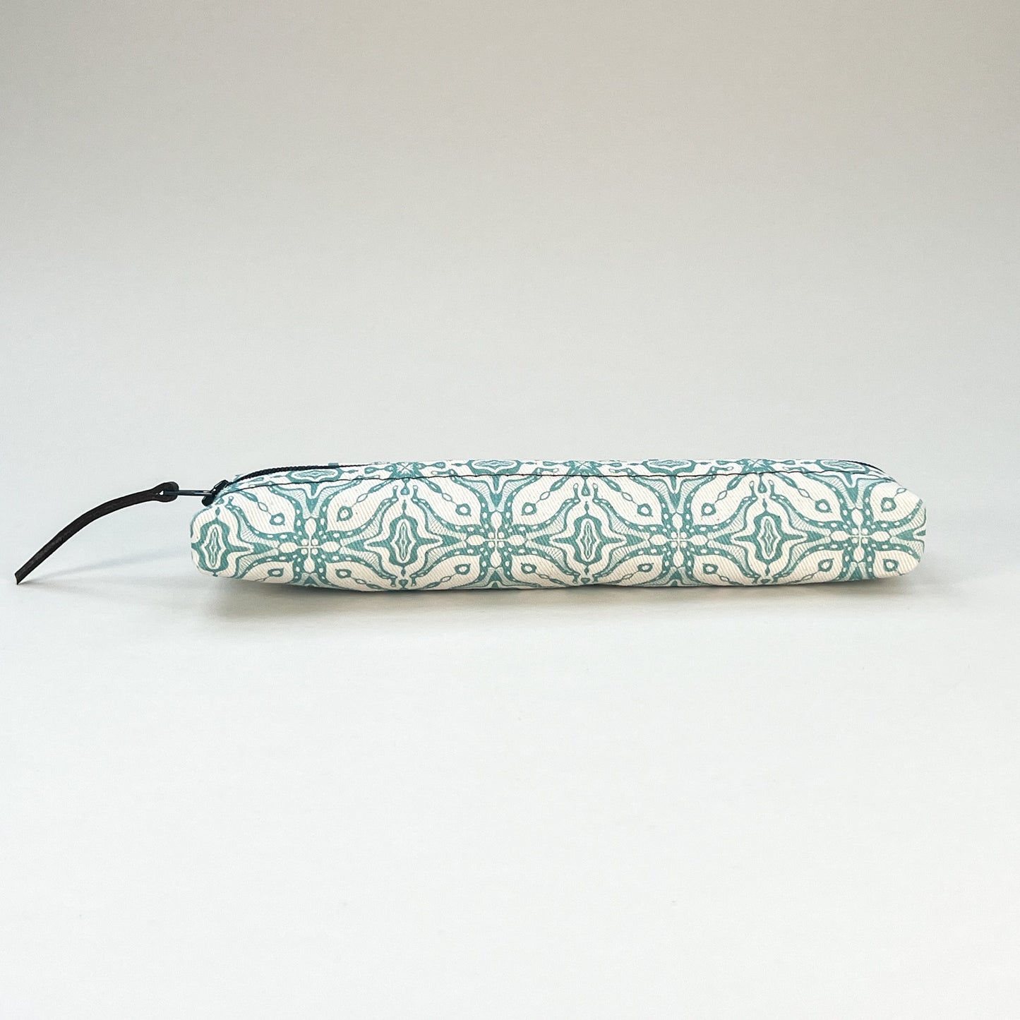 Teal Tile Slim Pencil Case