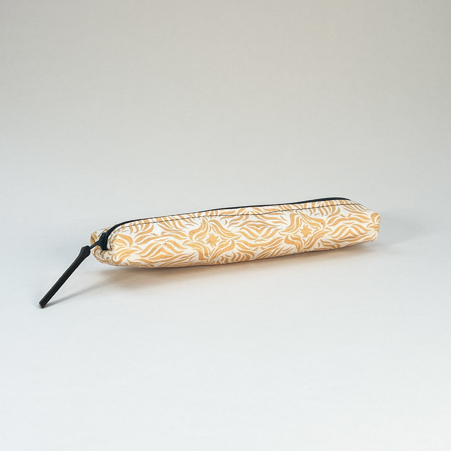 Mustard Swishes Slim Pencil Case