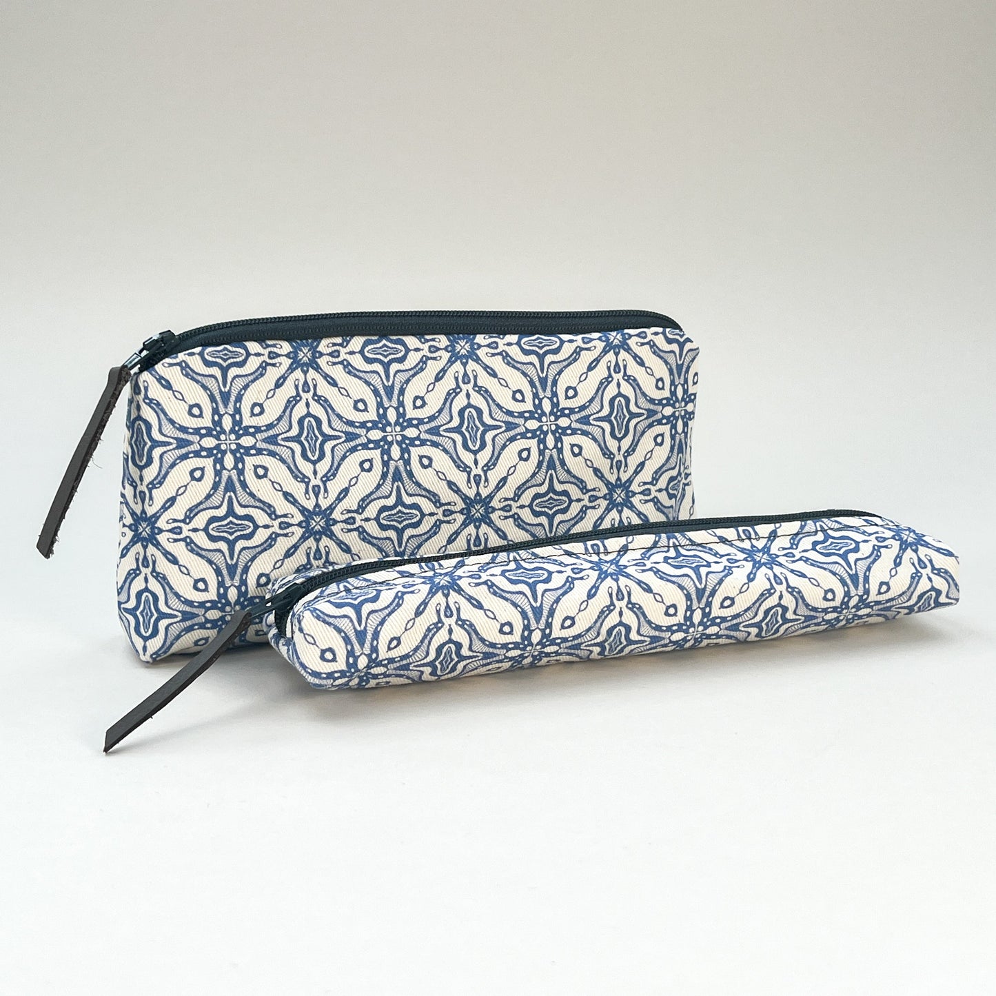 Blue Tile Medium Pencil Case