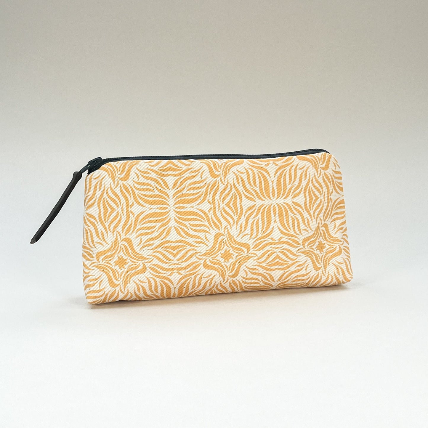 Mustard Swishes Medium Pencil Case