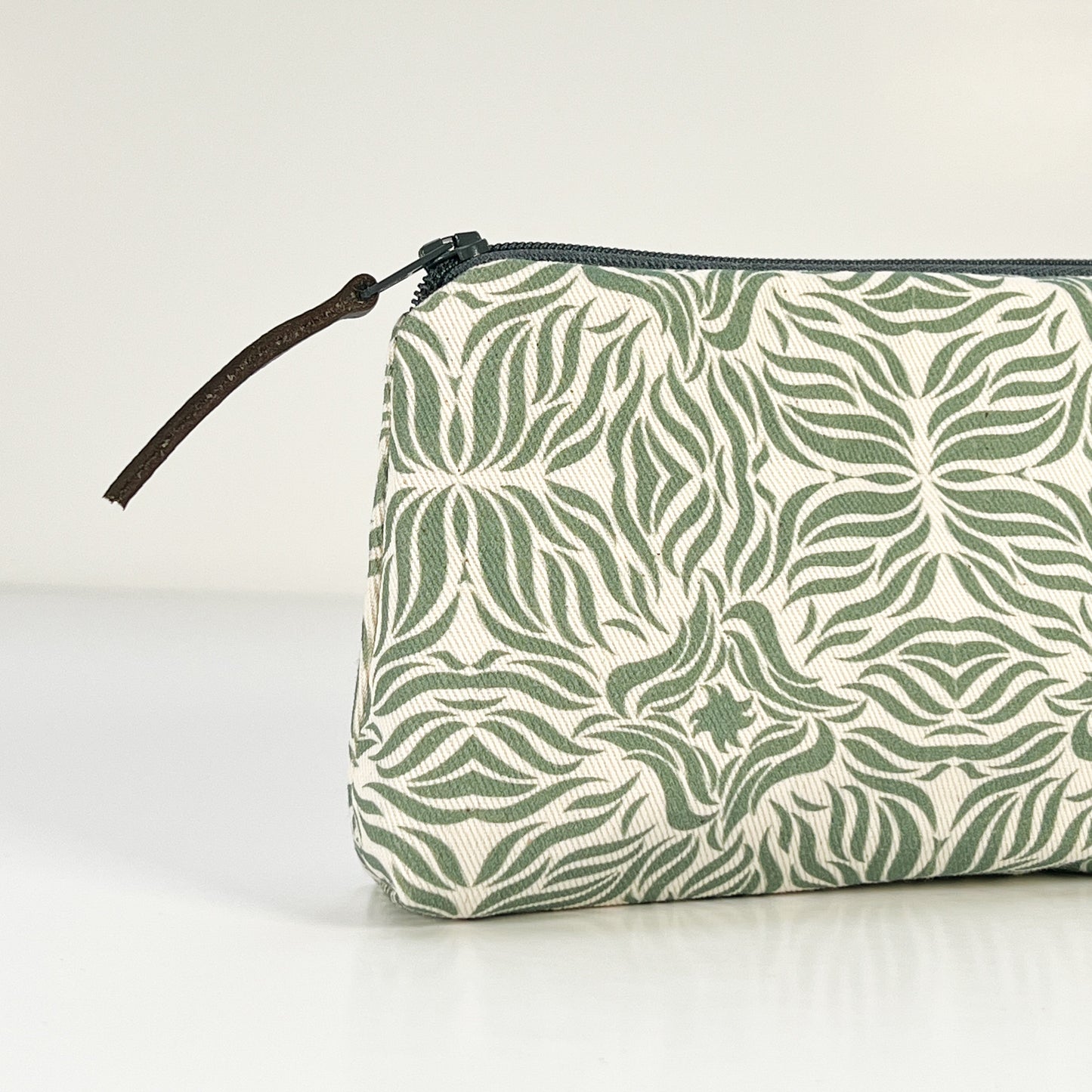 Sage Swishes Medium Pencil Case