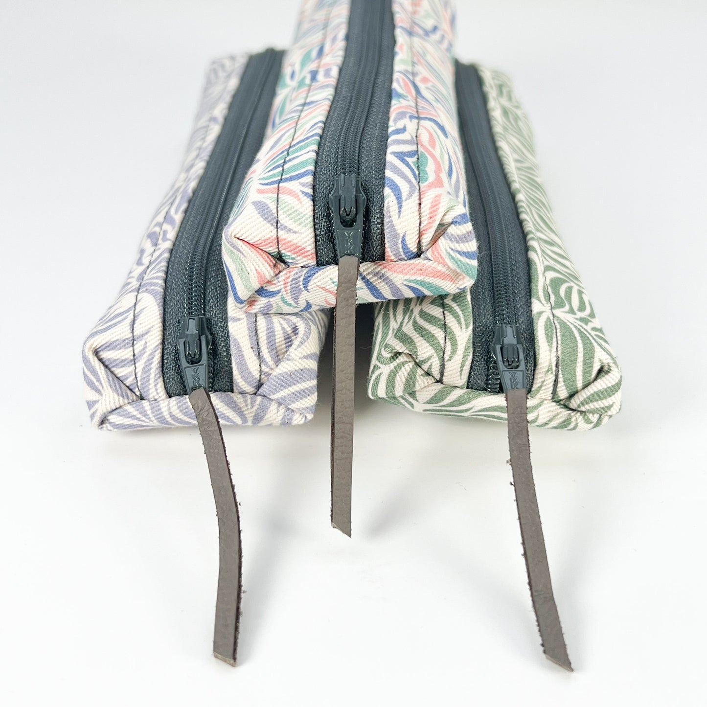 Sage Swishes Slim Pencil Case