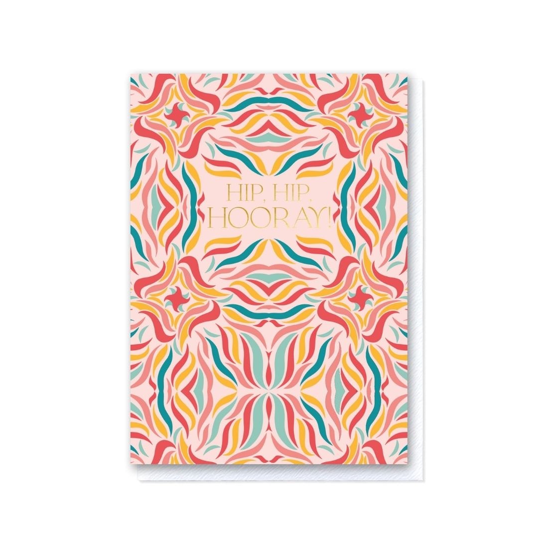 Hip, Hip, Hooray! in Tutti-Frutti Swishes
