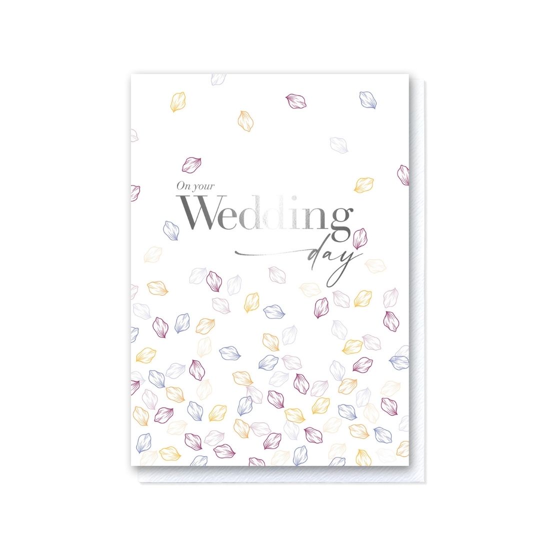 Autumn On Your Wedding Day Card