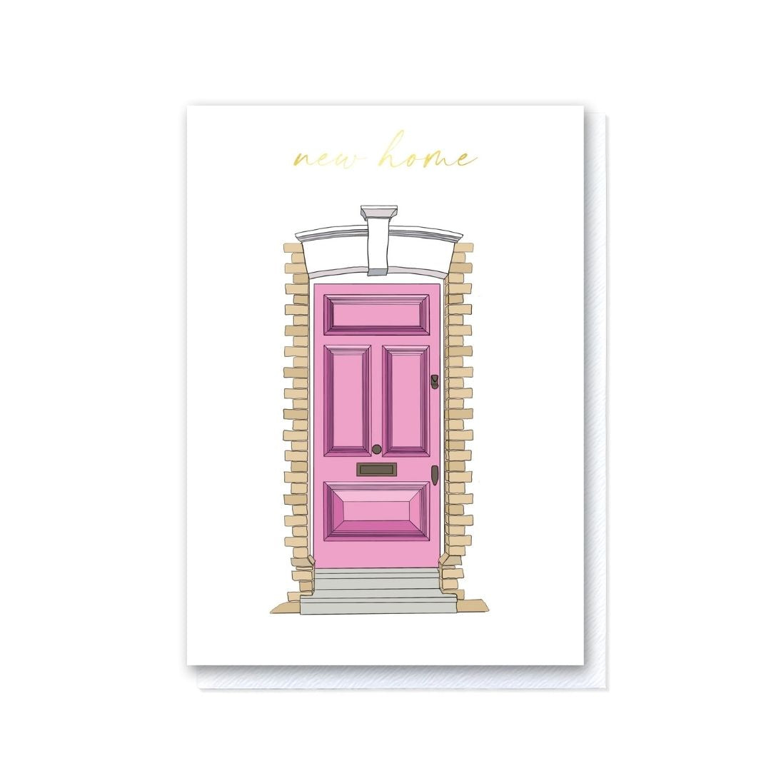 New Home Door Pink