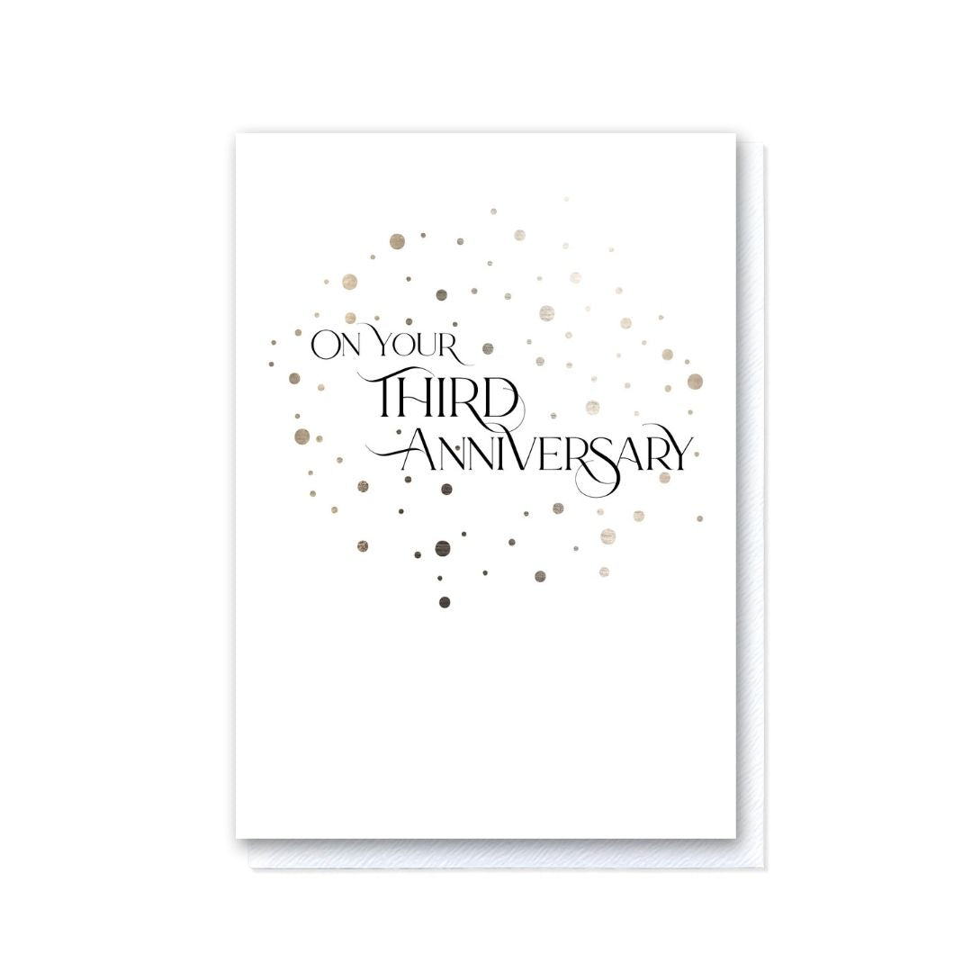 On Your Third Anniversary