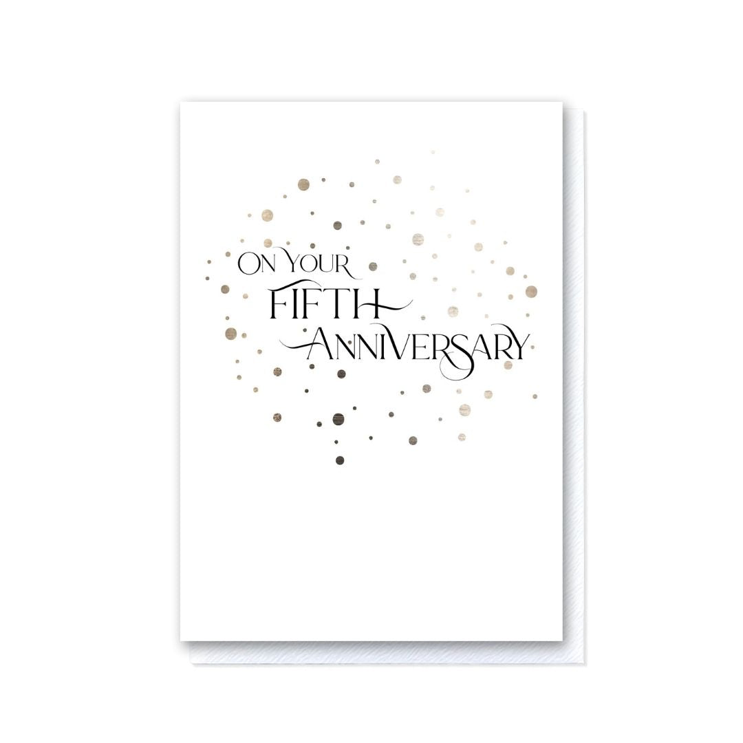 On Your Fifth Anniversary