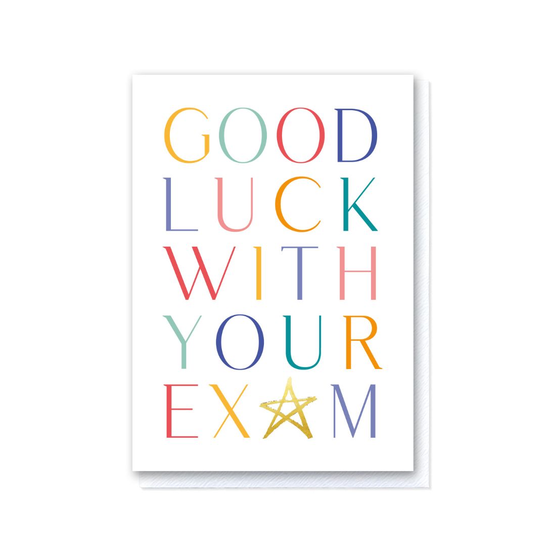 Good Luck with your Exam