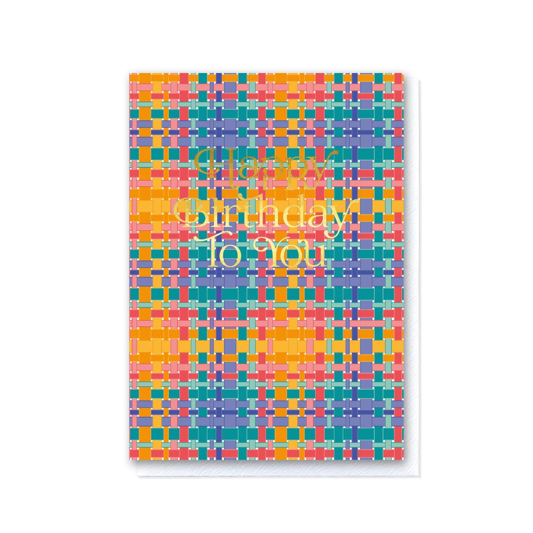 Woven Birthday - Multi Weave