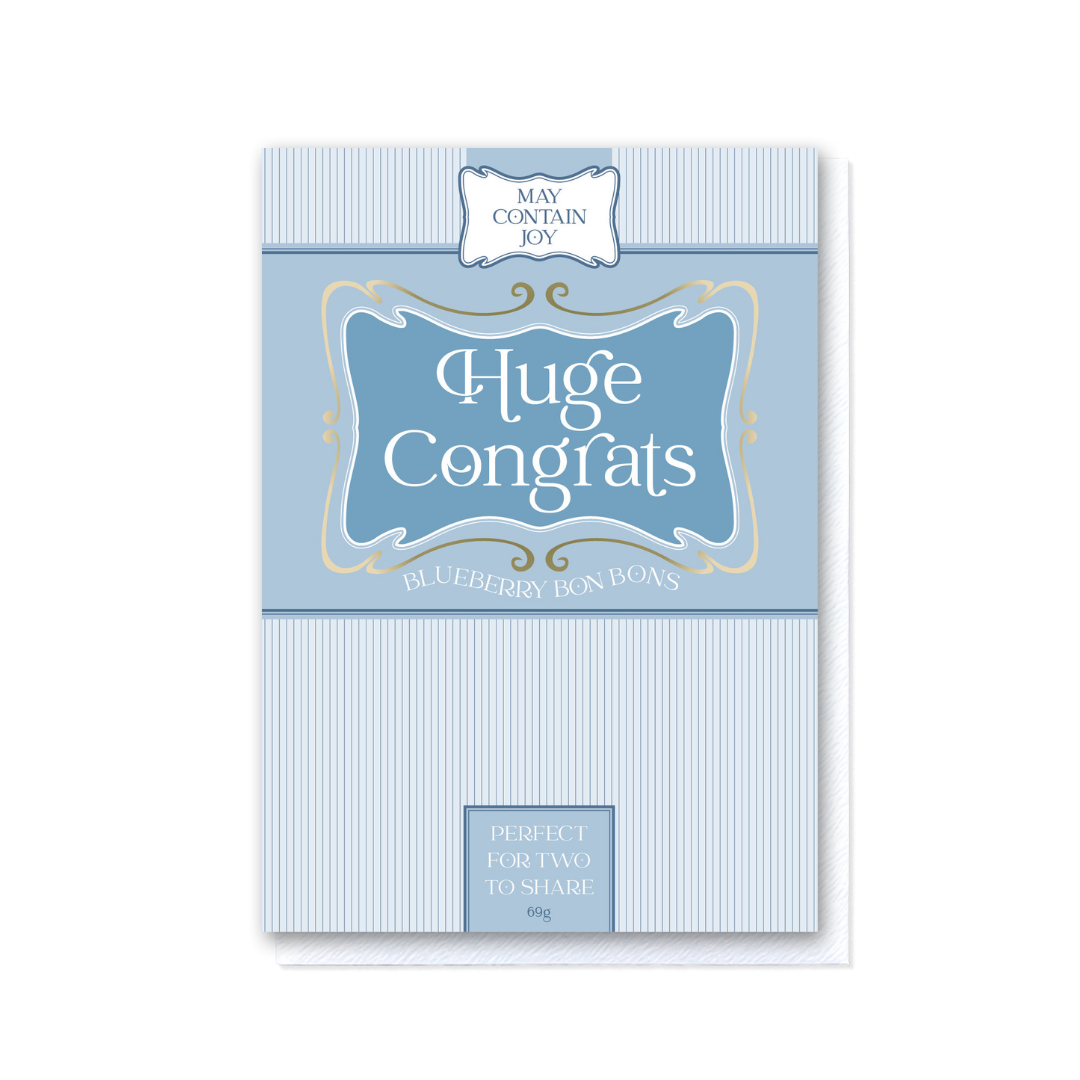 Hello Sweetie - Huge Congrats Blueberry Bon Bons