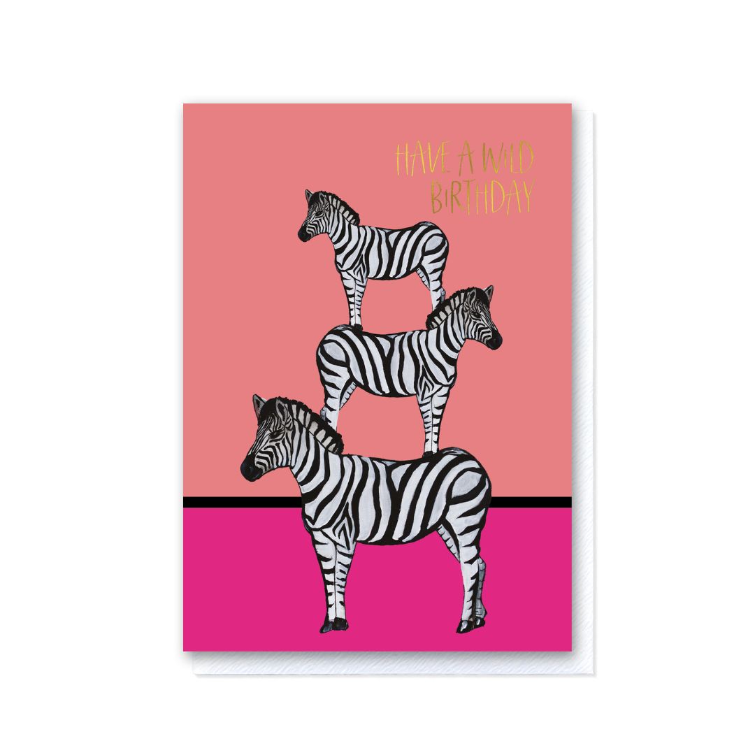 Zara Zebra - Have A Wild BIrthday