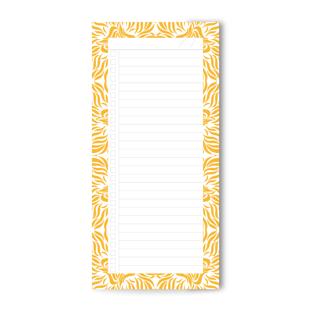 Mustard Swishes Notepad
