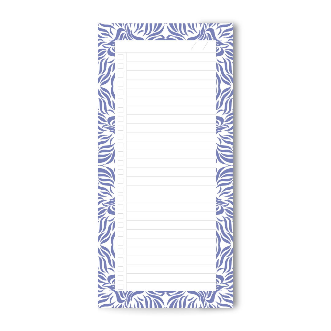 Lilac Swishes Notepad
