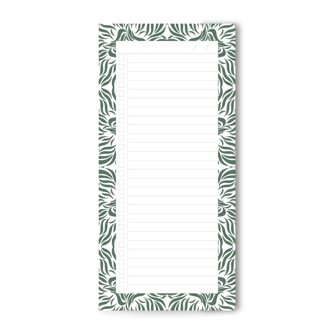 Sage Swishes Notepad