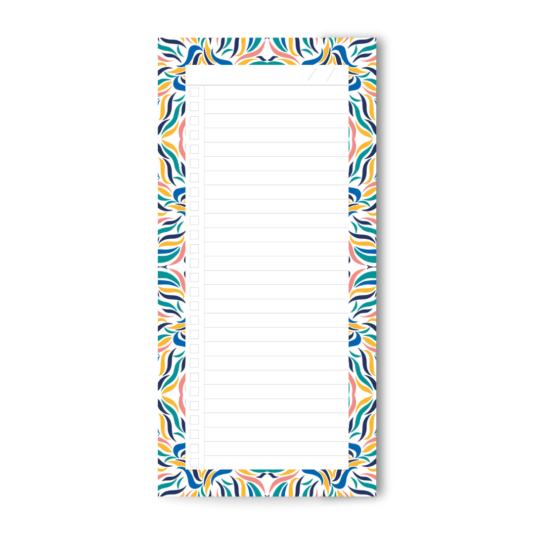 Tropical Swishes Notepad