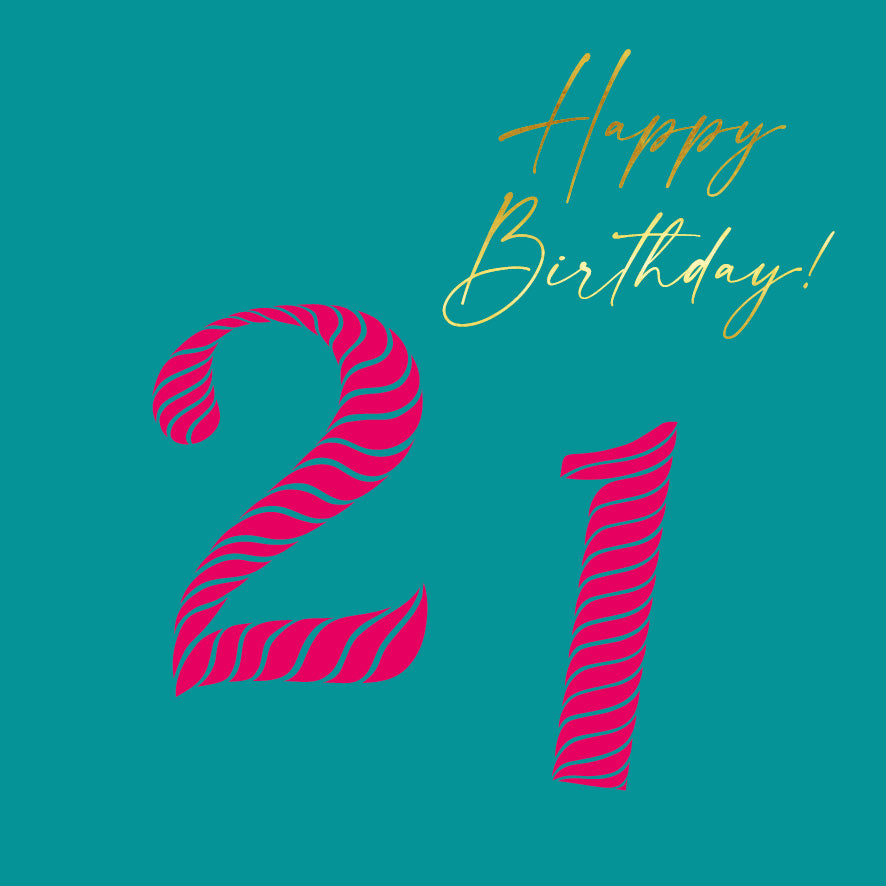 Square - Painted Birthday Male 40