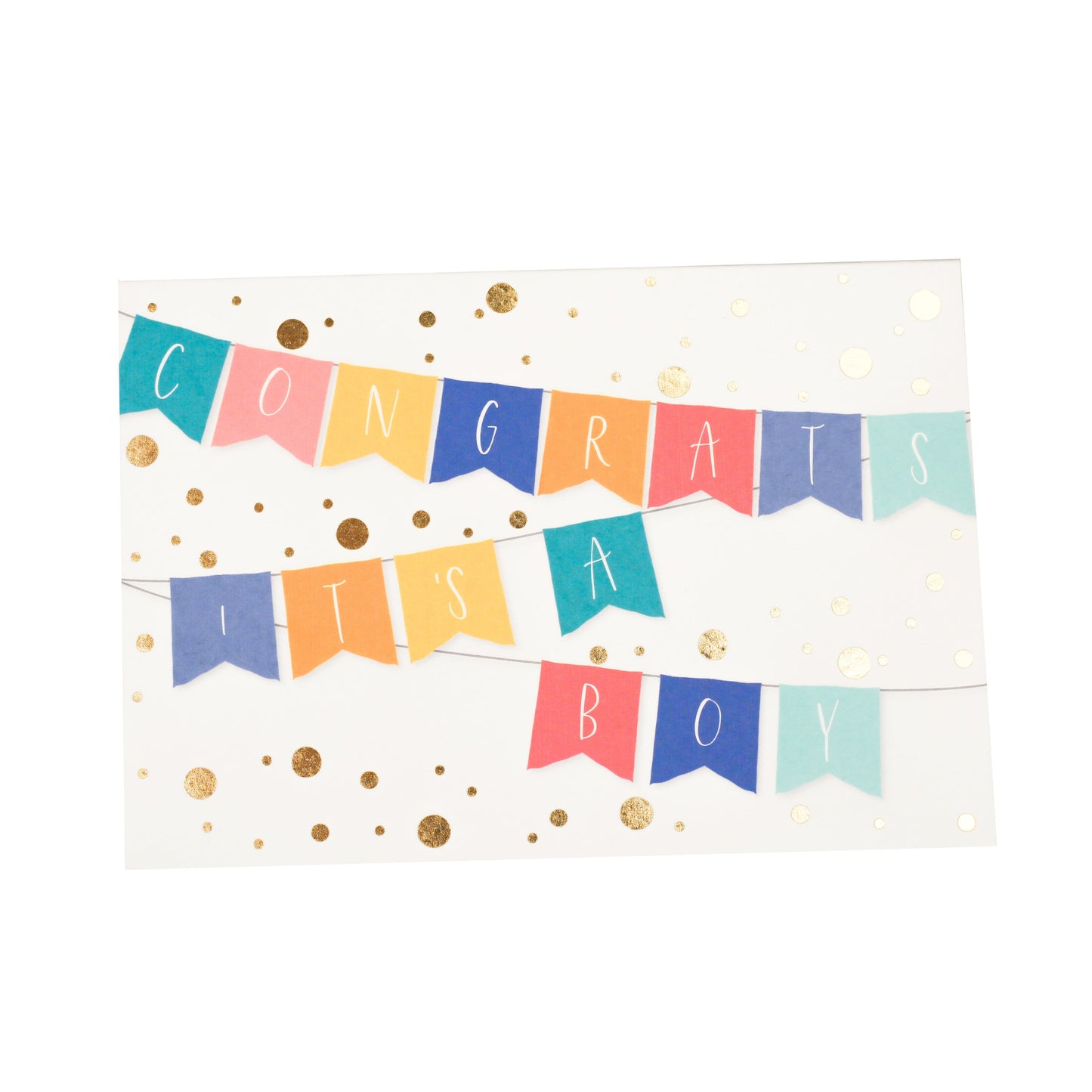 Congrats it's a Boy Bunting
