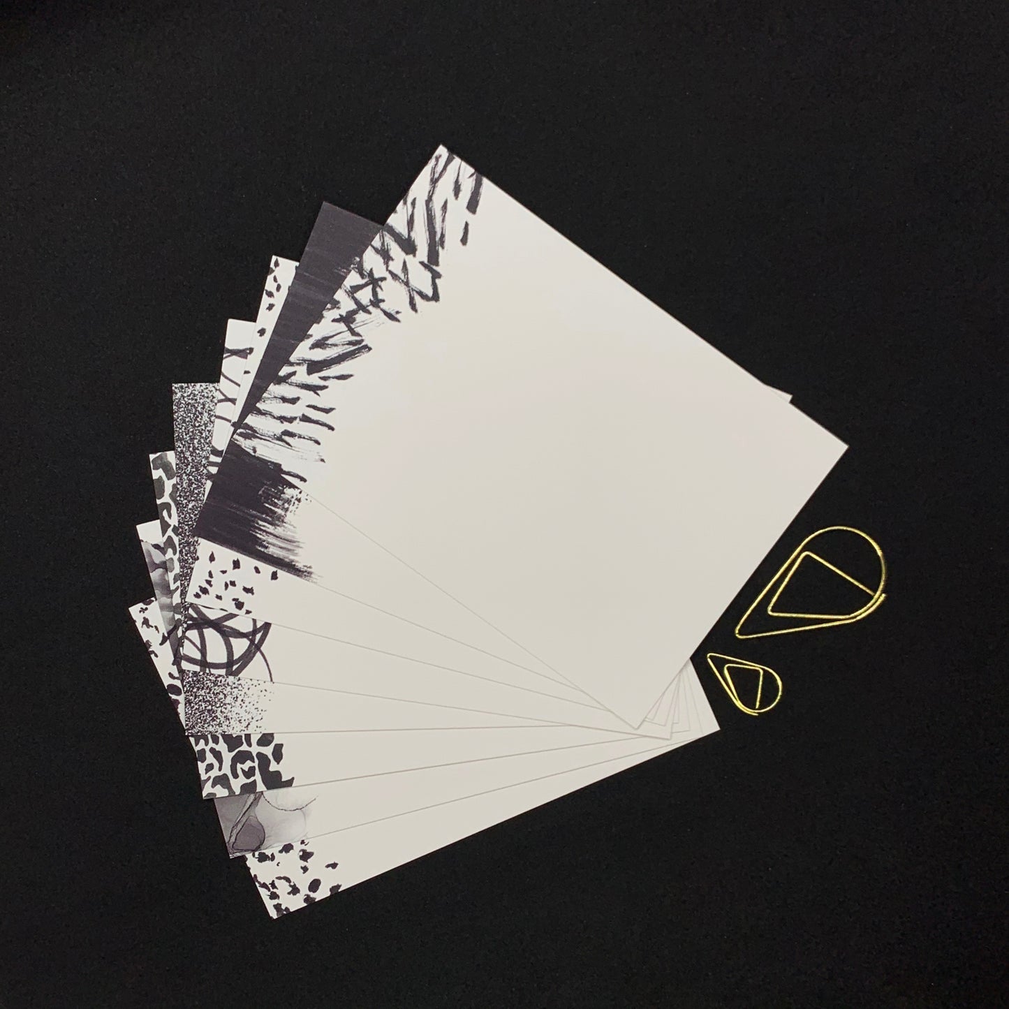 Monochrome Print Notecards