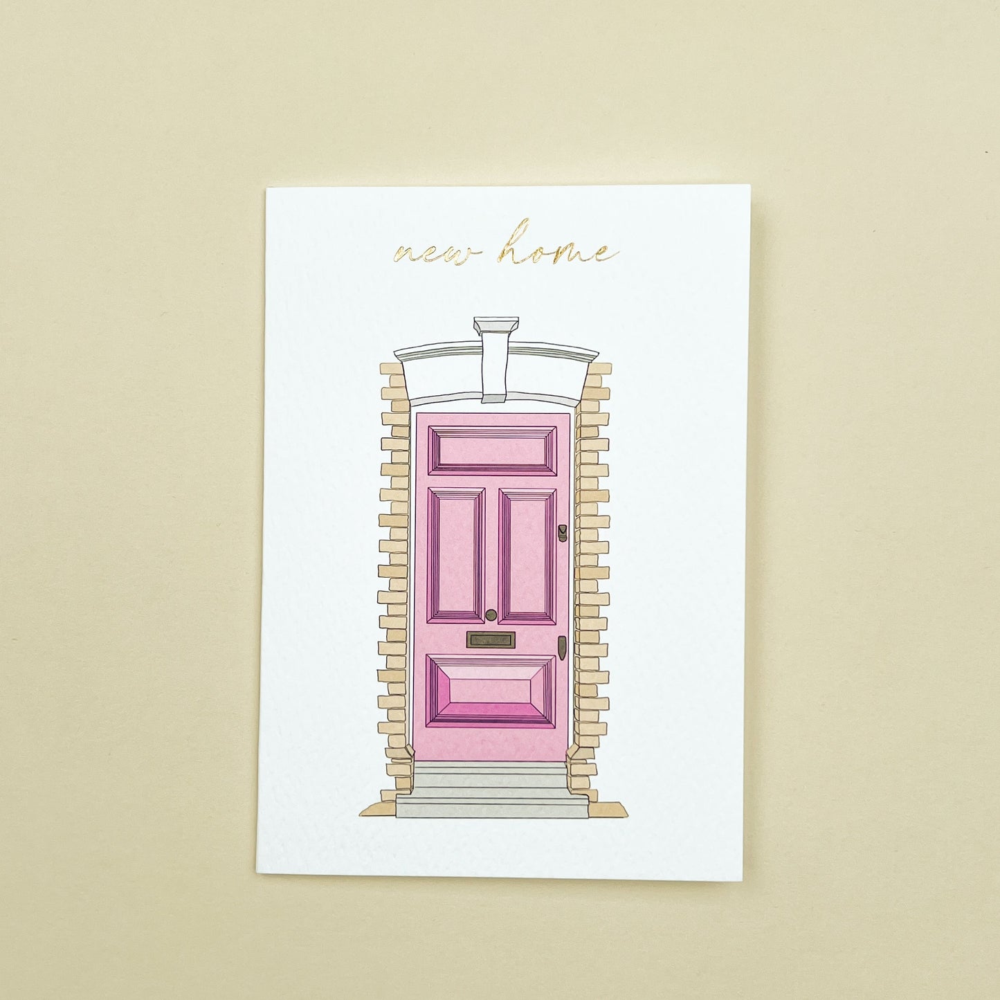 New Home Door Pink