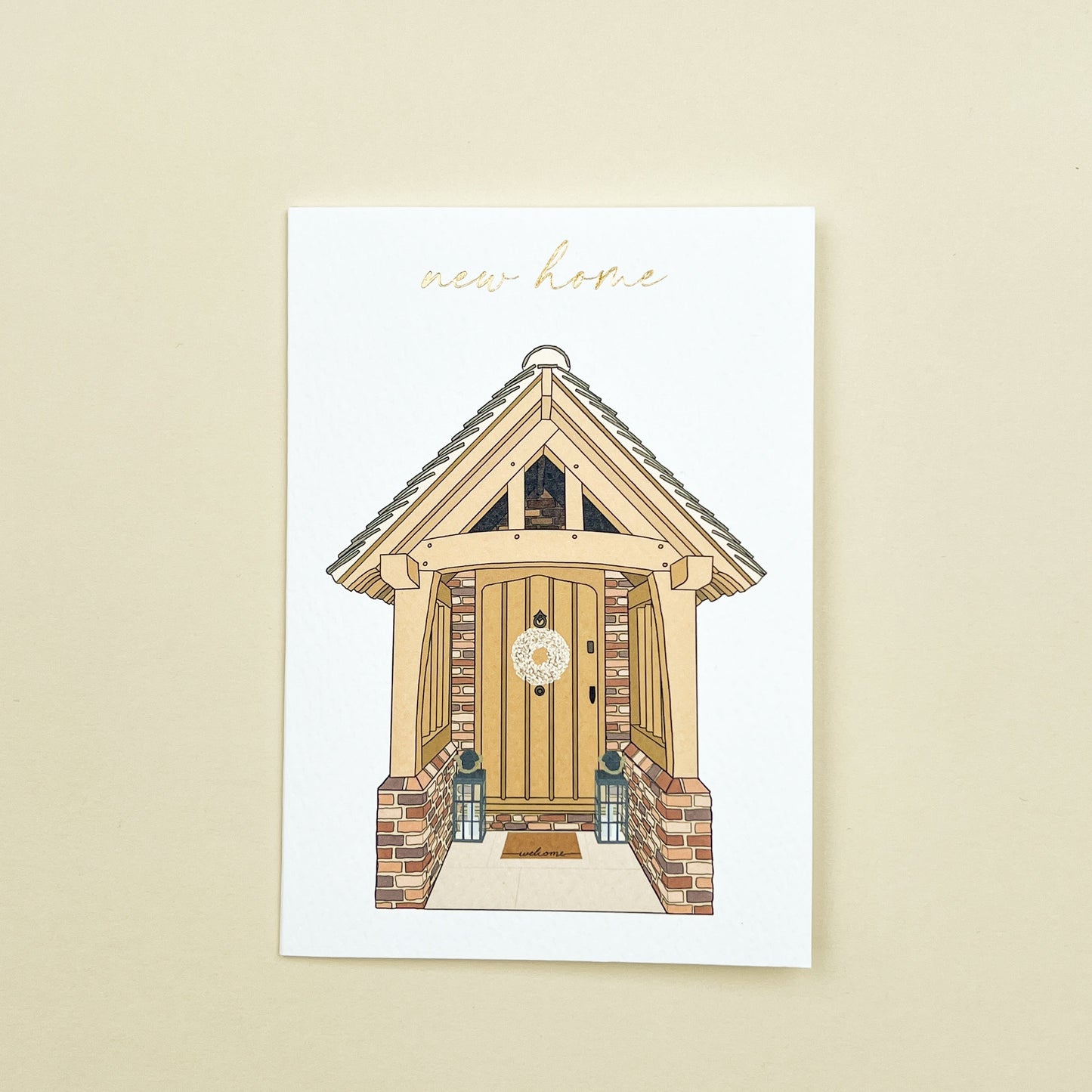 New Home Door Country