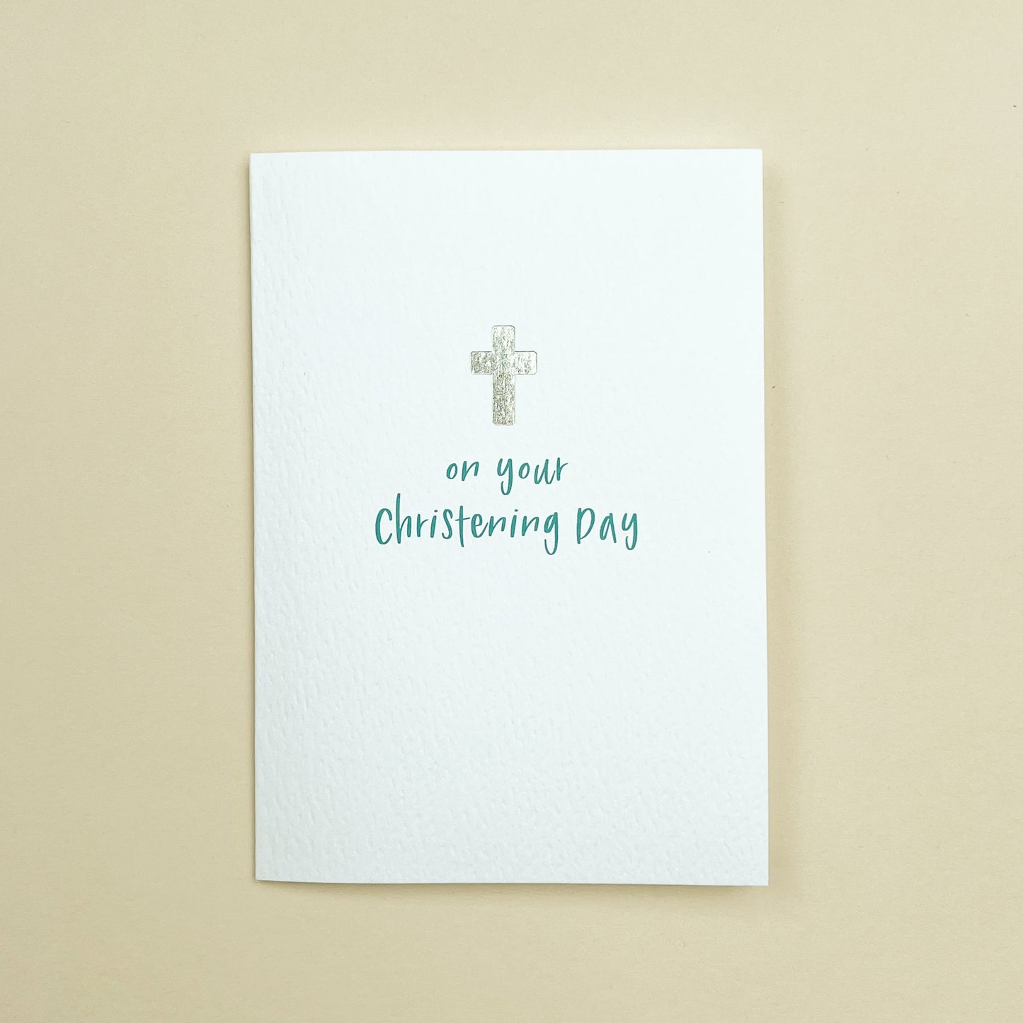On Your Christening Day Blue