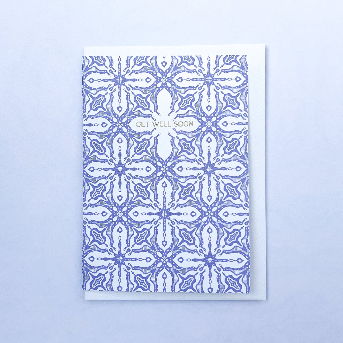 Tiled Sentiments Get Well Soon Lilac