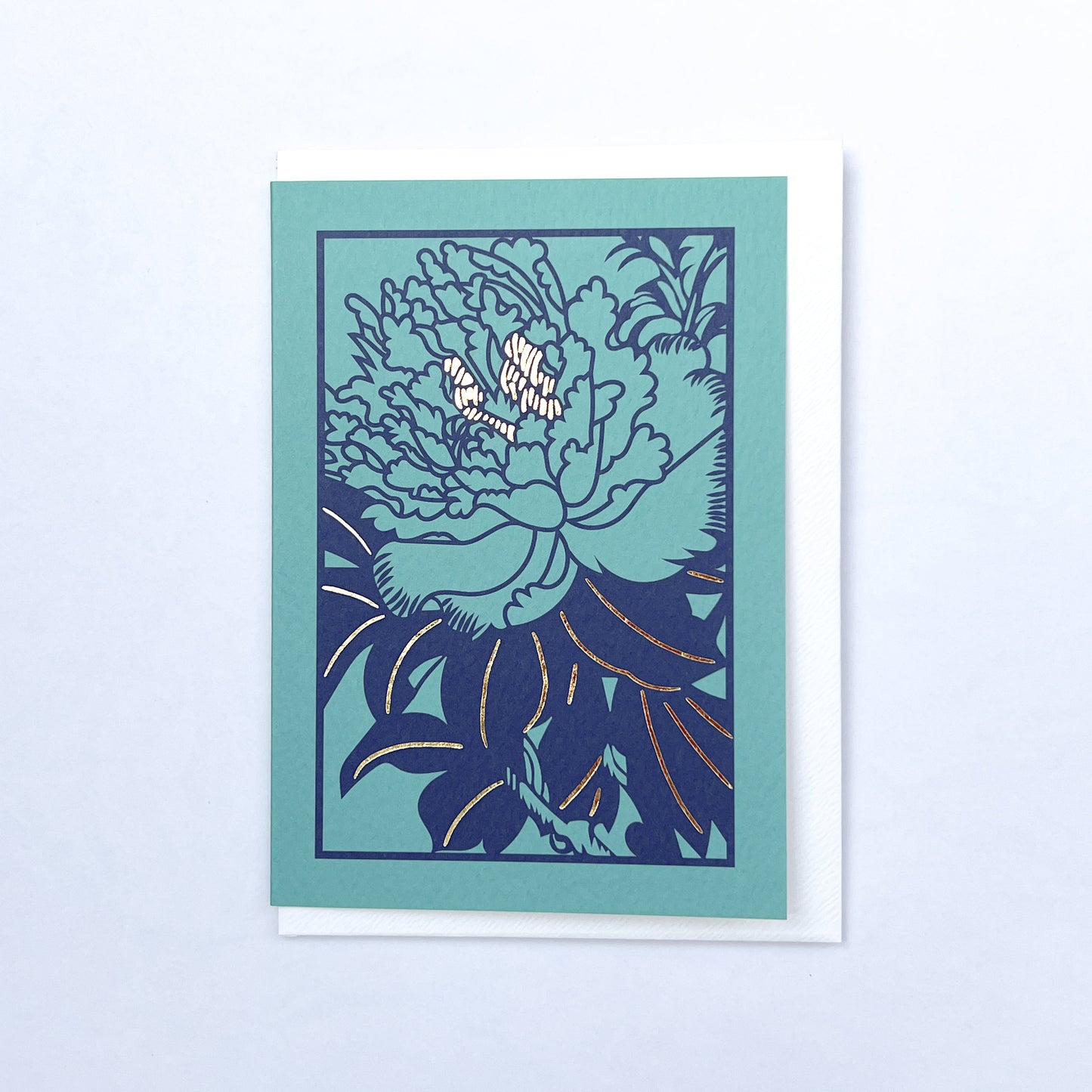 Imperial Flowers Teal