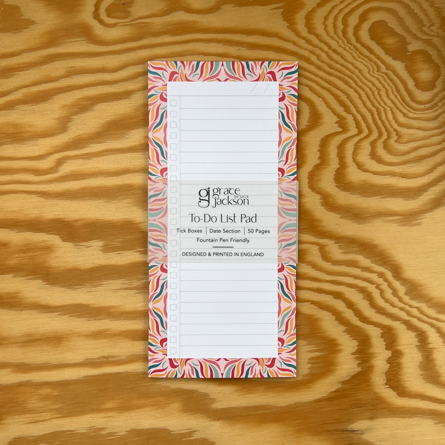 Tutti-Frutti Swishes Notepad