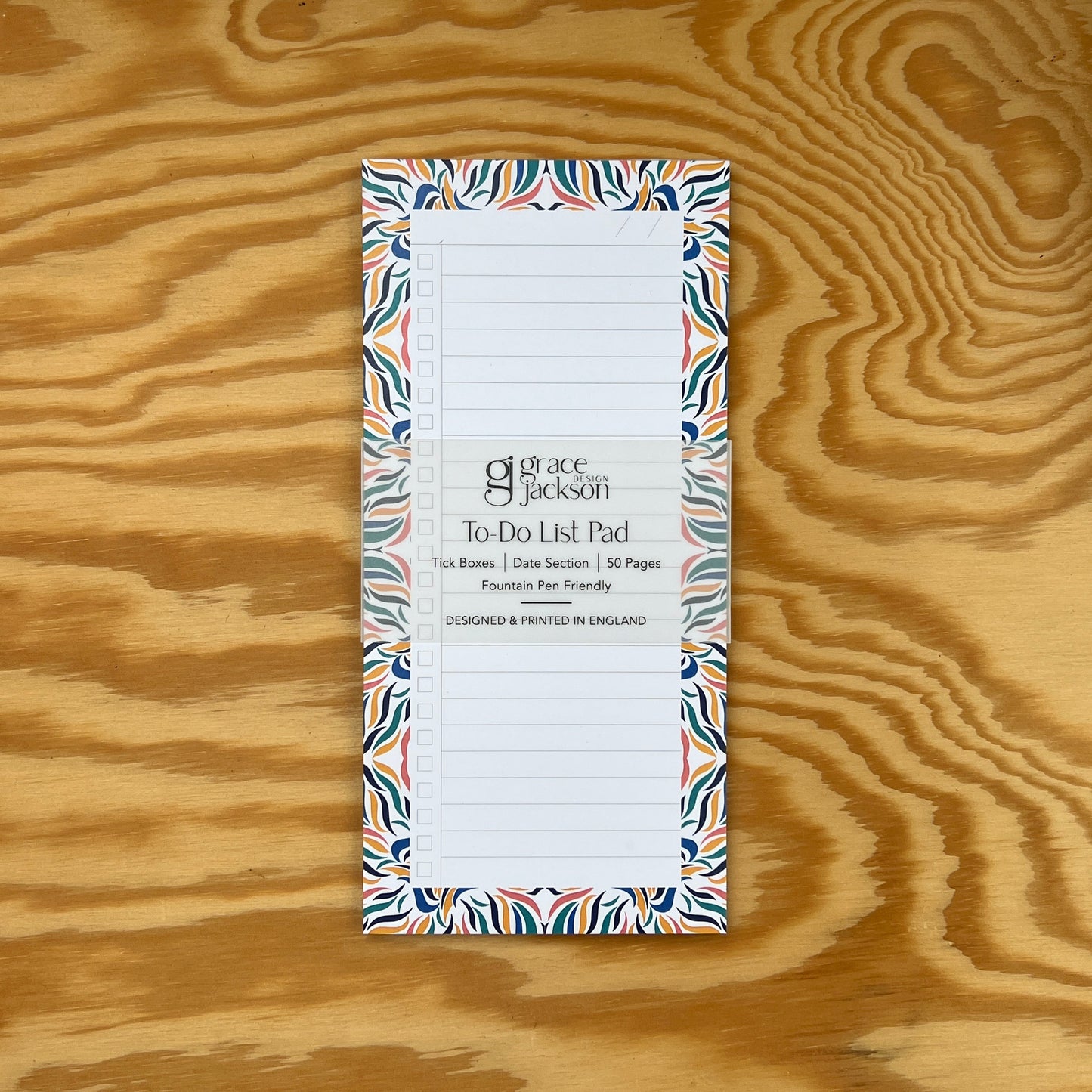 Tropical Swishes Notepad