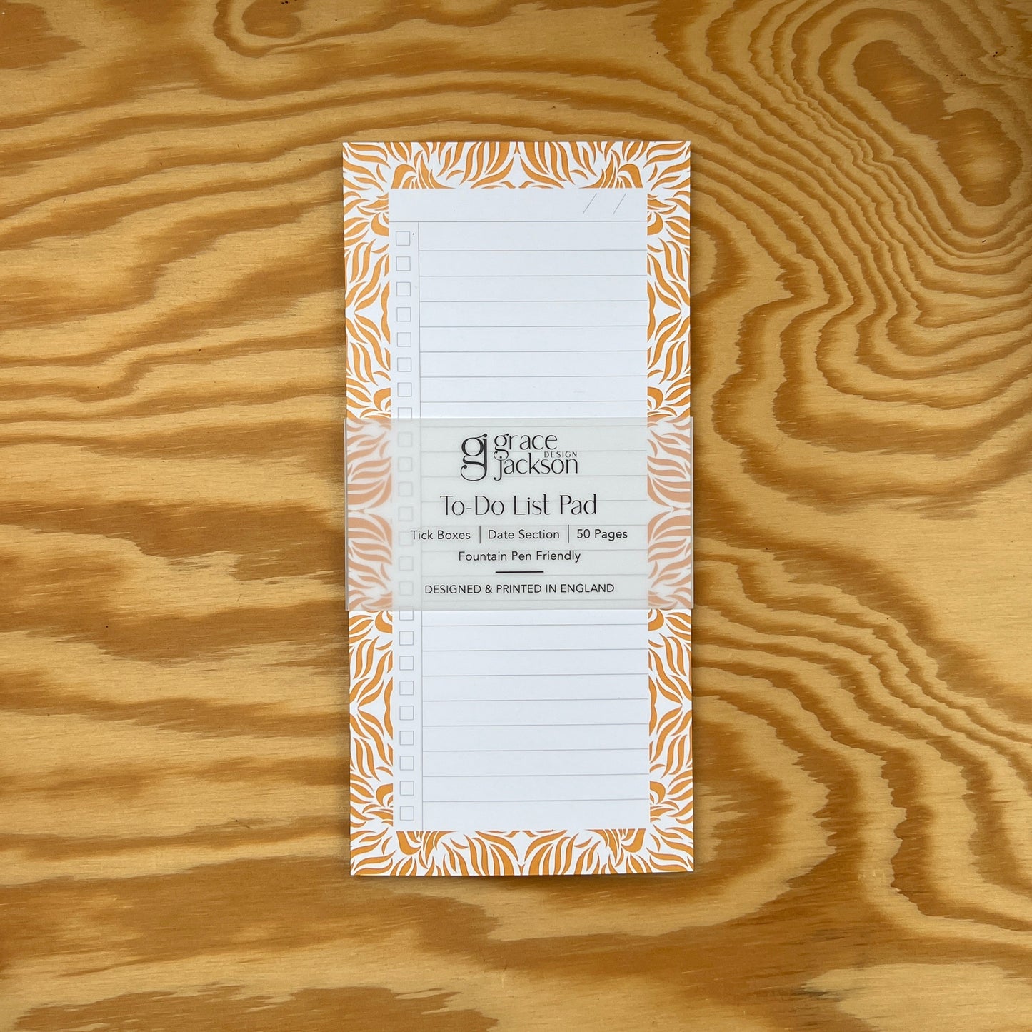 Mustard Swishes Notepad