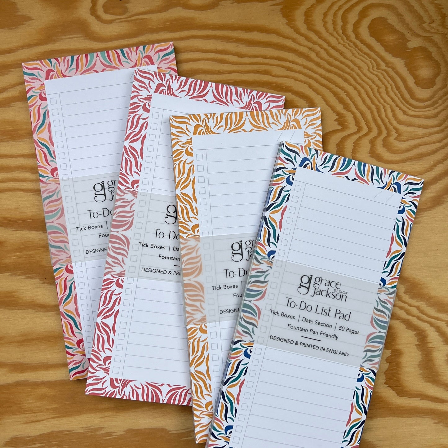 Tropical Swishes Notepad