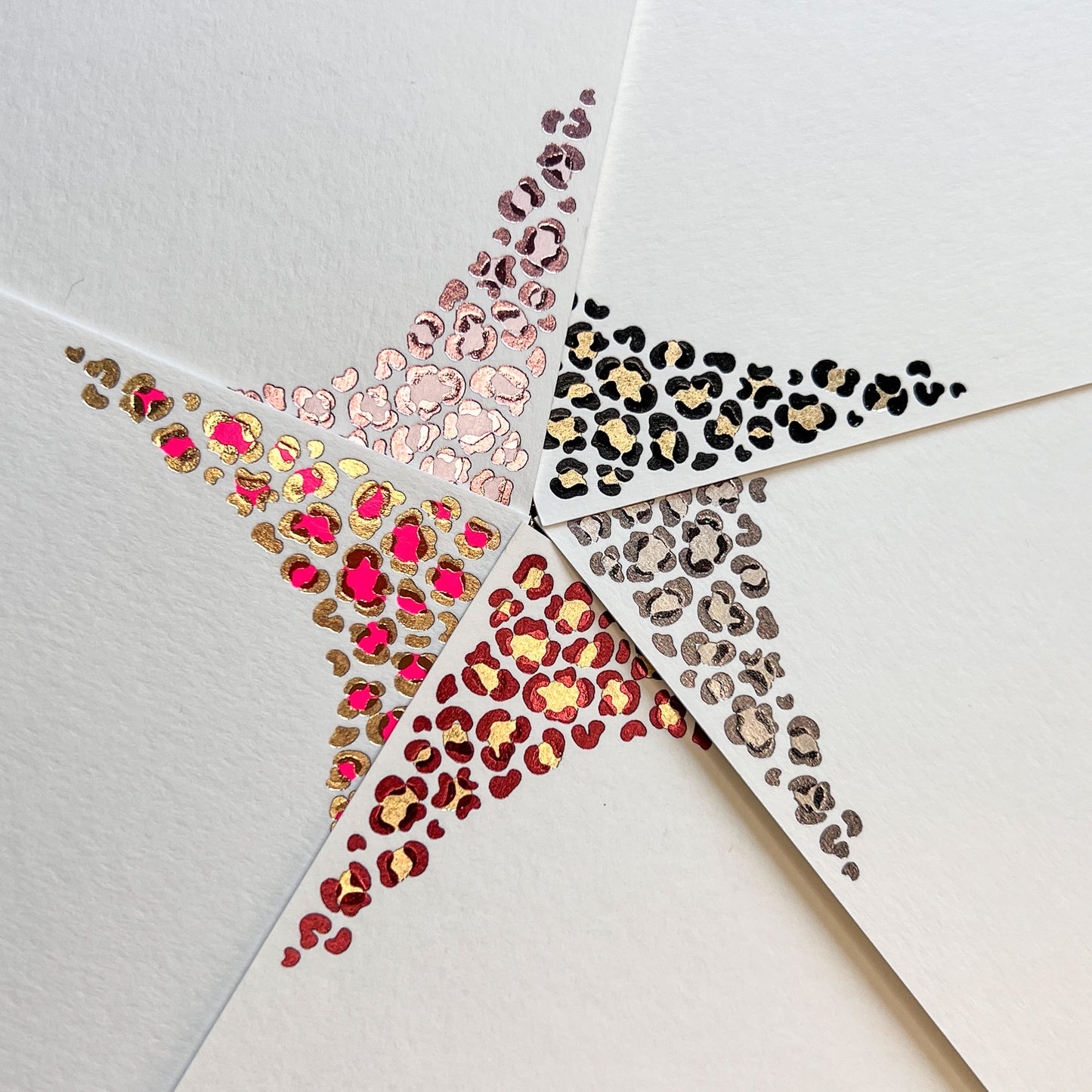 Taupe Leopard Print Notes