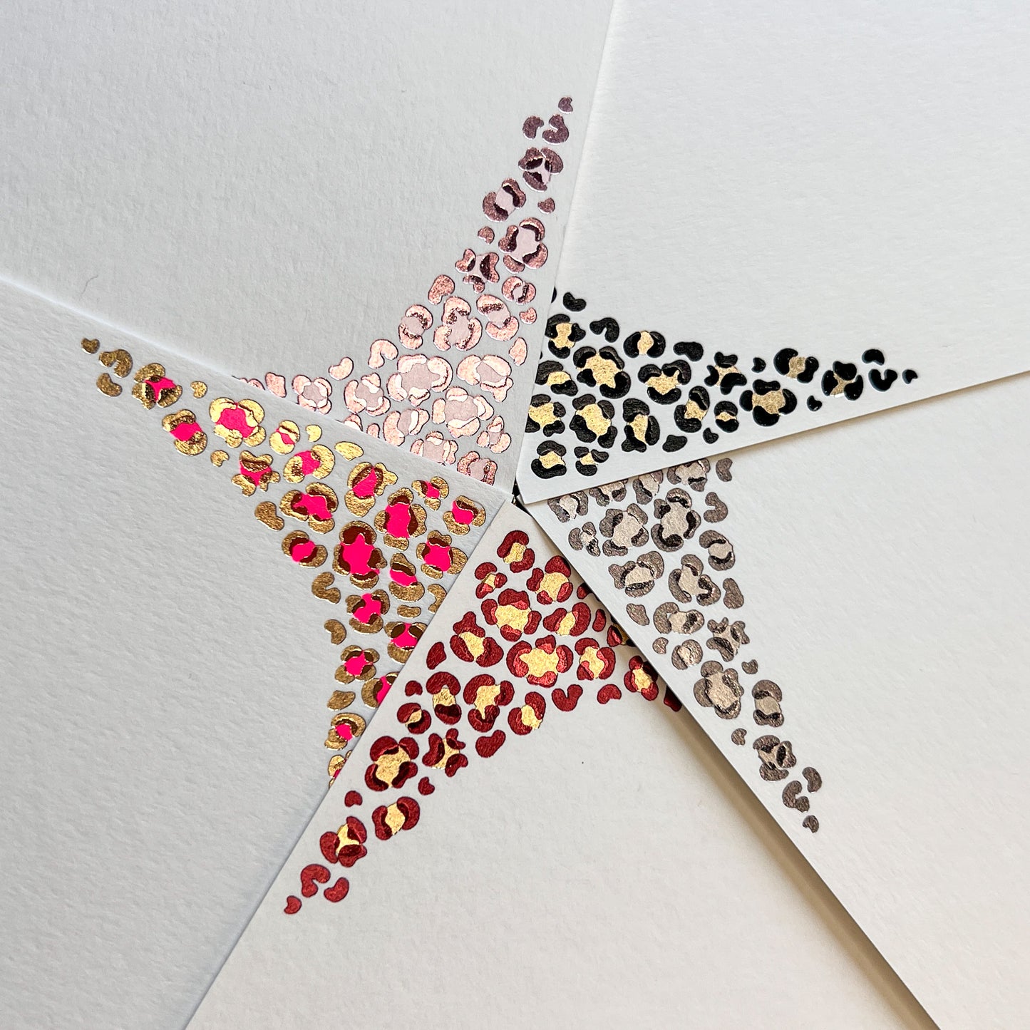 Black & Gold Leopard Print Notes
