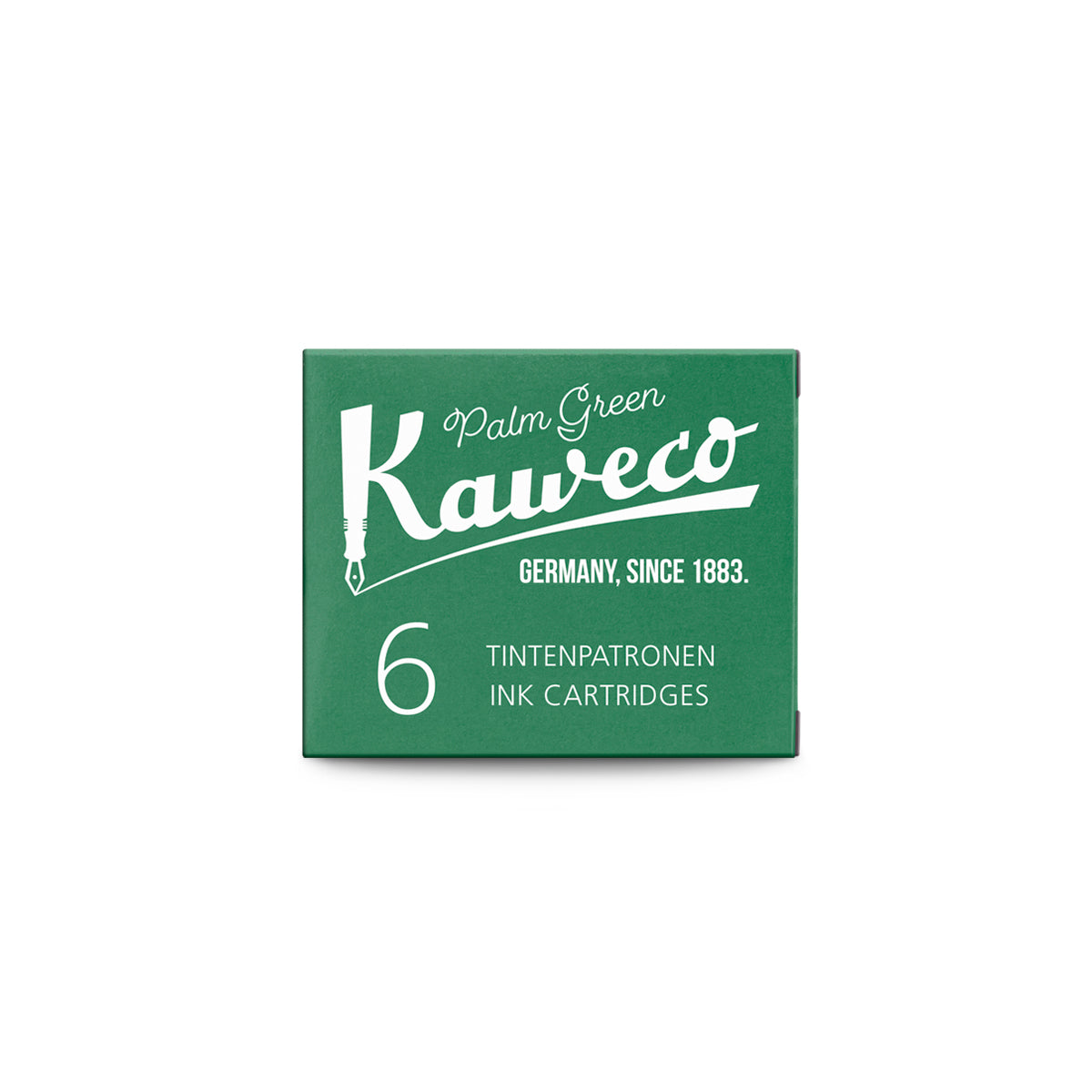 Kaweco Palm Green Ink Cartridge (Pack of 6)