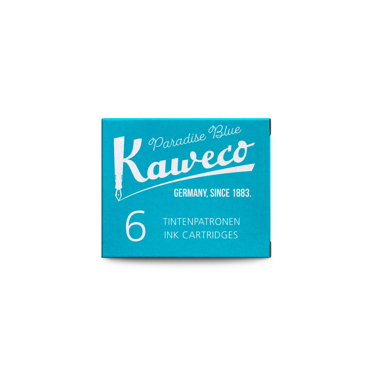 Kaweco Paradise Blue Ink Cartridge (Pack of 6)