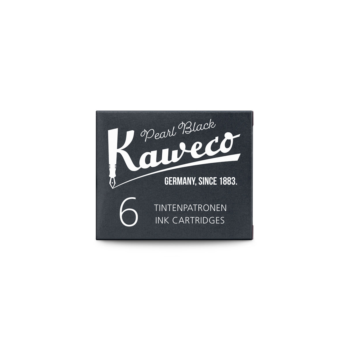 Kaweco Pearl Black Ink Cartridge (Pack of 6)