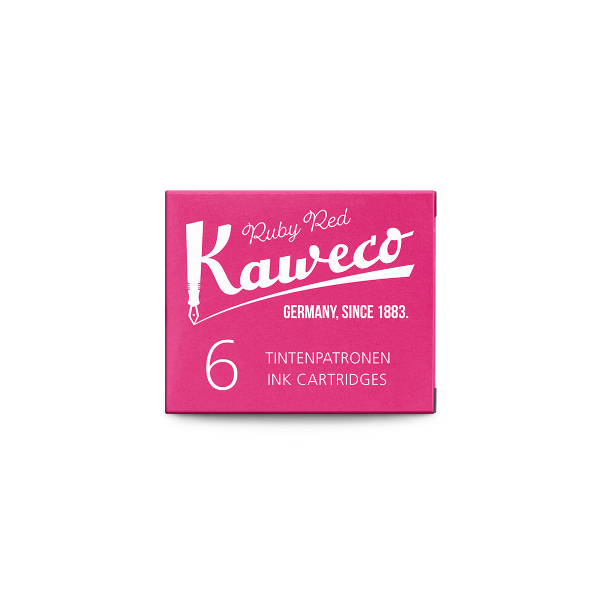 Kaweco Ruby Red Ink Cartridge (Pack of 6)