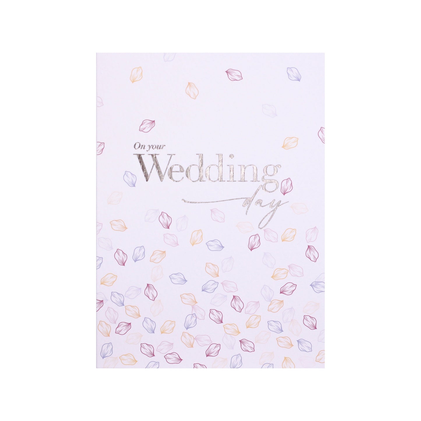 Autumn On Your Wedding Day Card