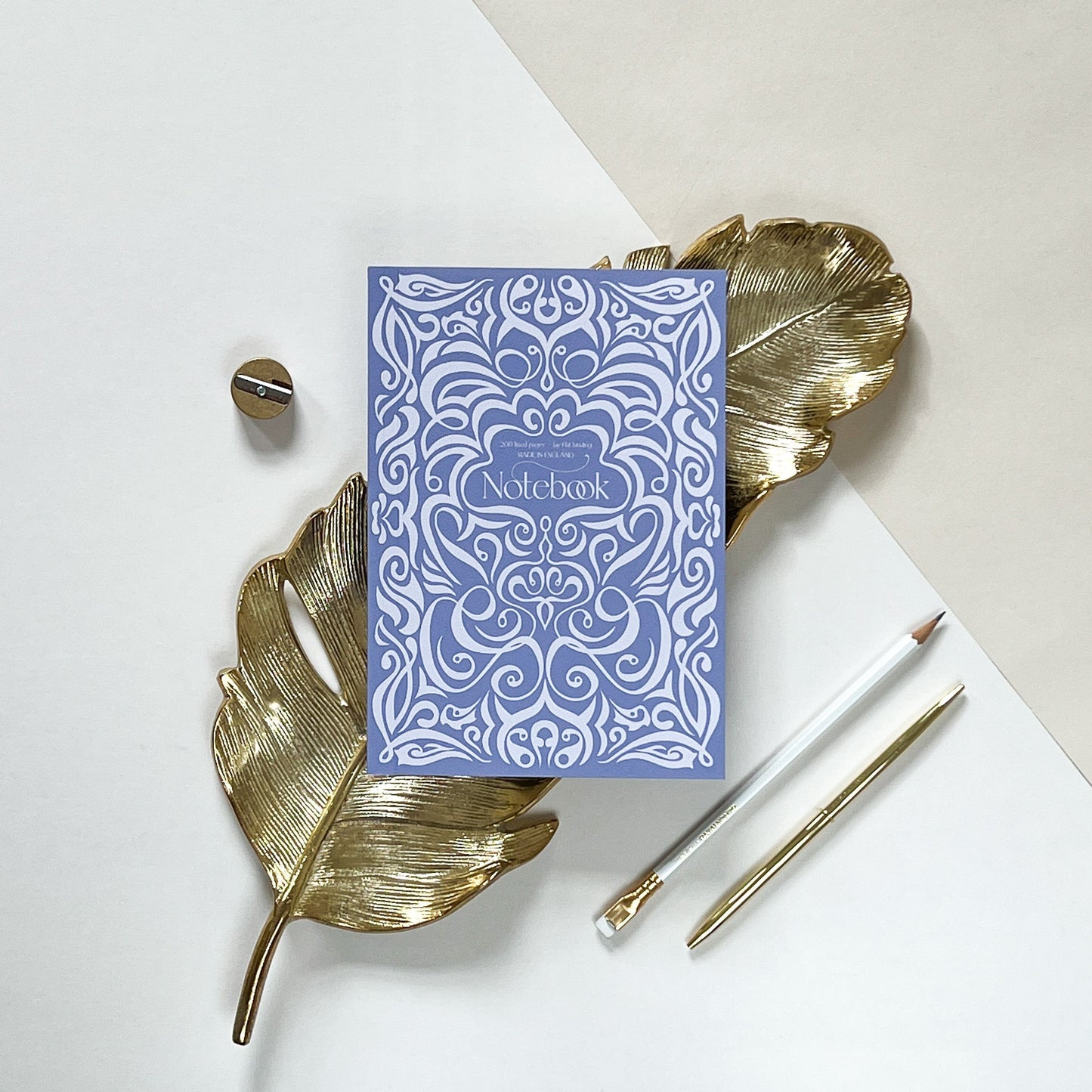 Lilac Swirl Notebook