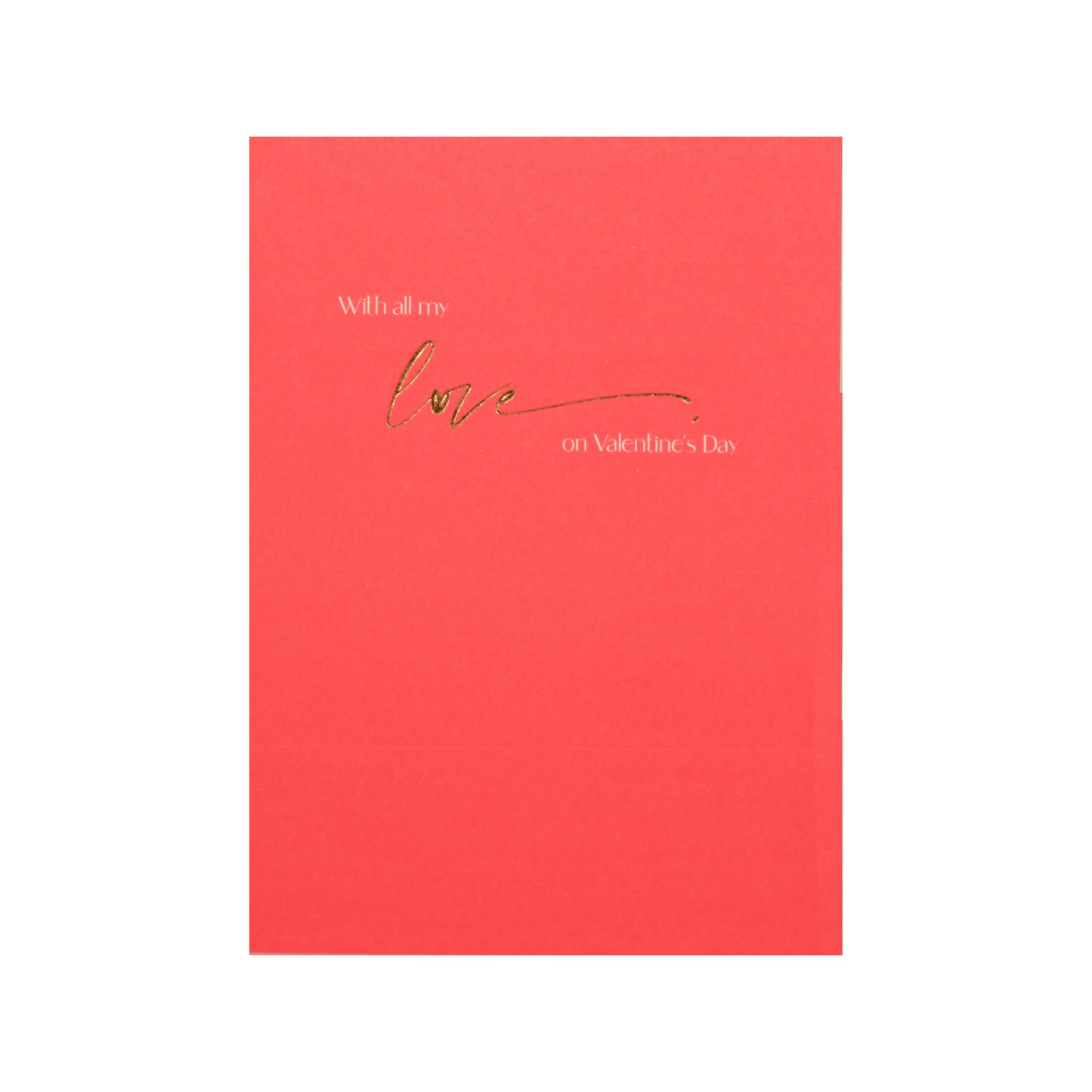 With All My Love on Valentines Day