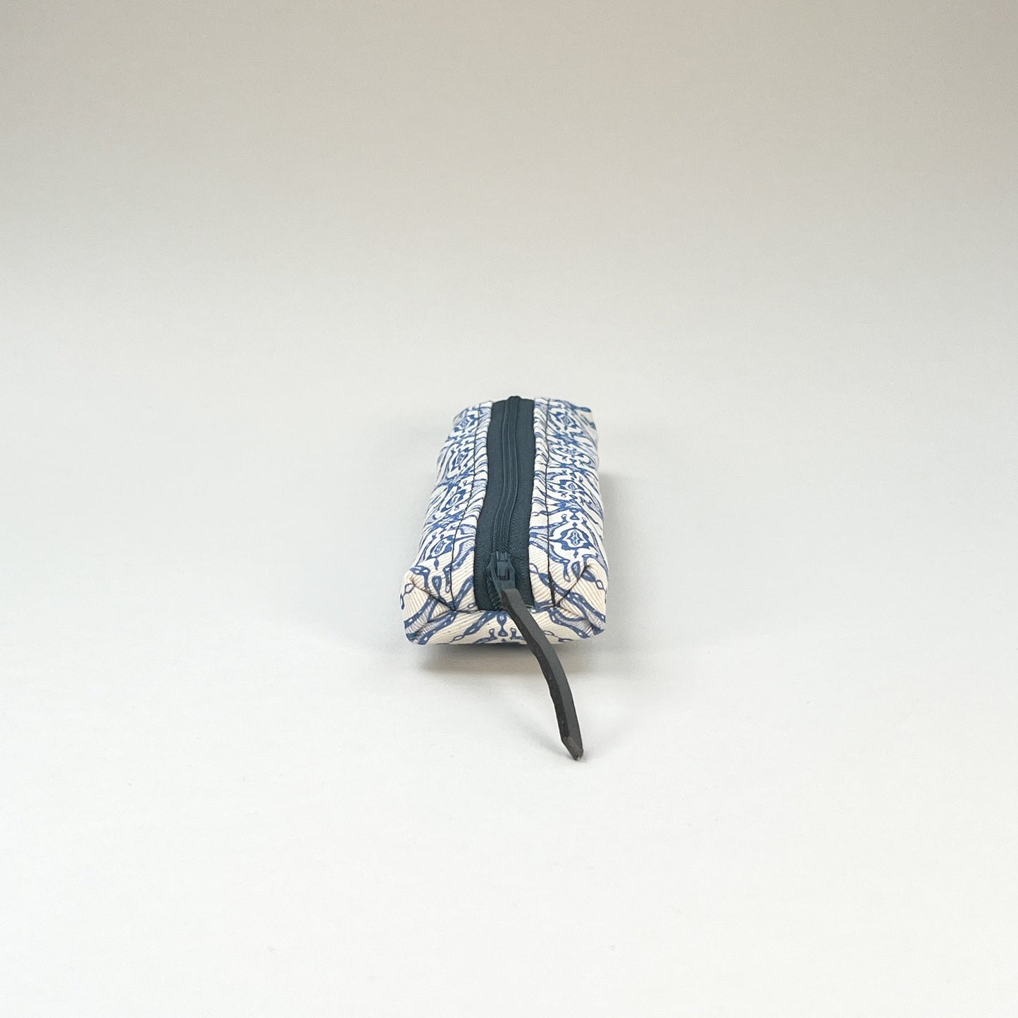 Blue Tile Slim Pencil Case