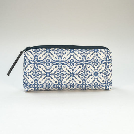 Blue Tile Medium Pencil Case