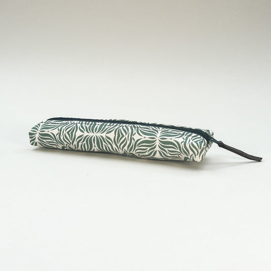 Sage Swishes Slim Pencil Case