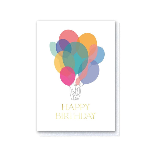 Birthday Balloon Bunch Card