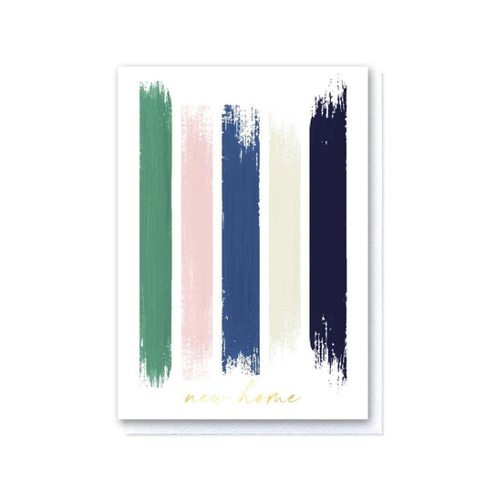 Modern Coastal New Home Paint Swatch Card