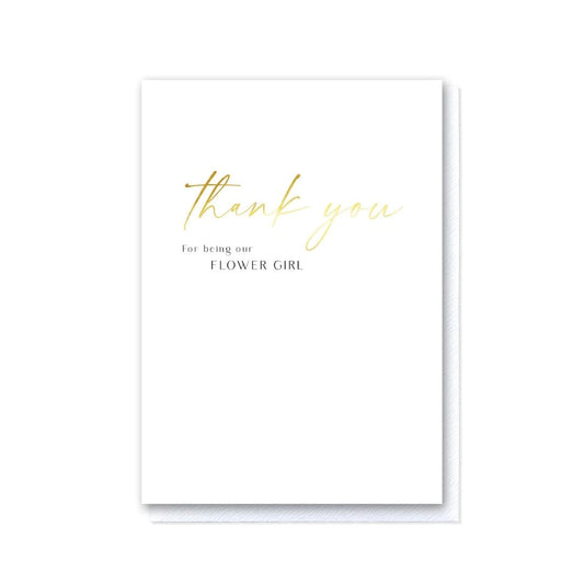Thank you for being my Flower Girl