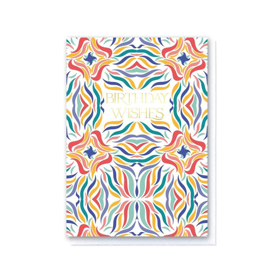 Birthday Wishes in Bright Swishes