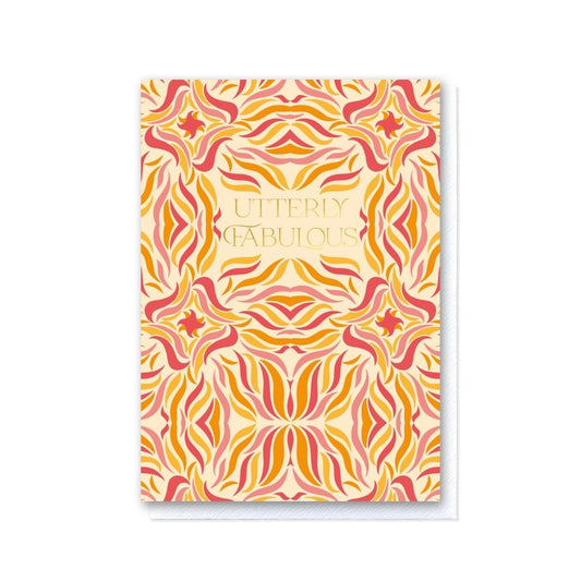 Utterly Fabulous in Sunset Swishes