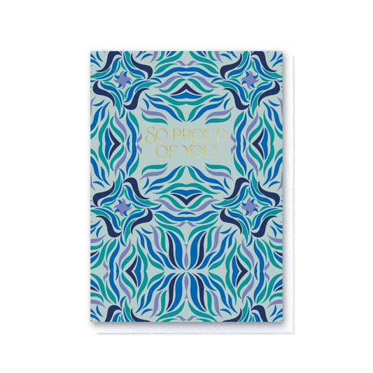 So Proud of You in Iris Mint Swishes