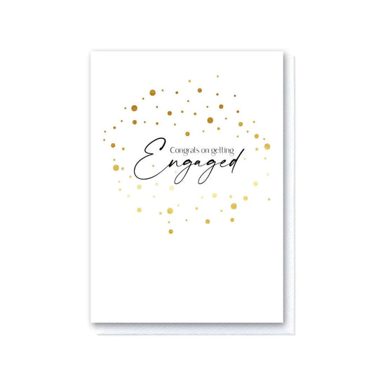 MIlestone Moments Congrats on Getting Engaged Gold